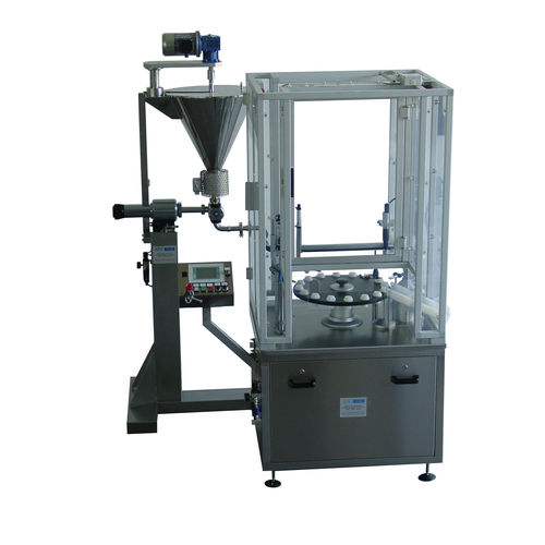 Riempitrice chiuditrice automatica - MM2 - SEVEN FLUSS S.r.l. - per flaconi / monoblocco