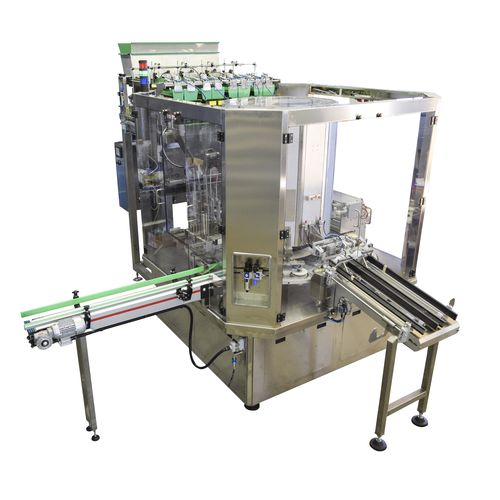 Termosigillatrice in continuo - TF 15 - SEVEN FLUSS S.r.l. - automatica / per l'industria agroalimentare