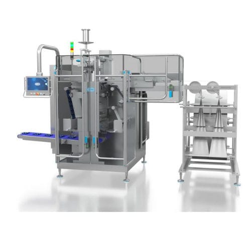 Confezionatrice per salviette umide - Universal Pack - verticale / per sacchetti / per l'industria chimica