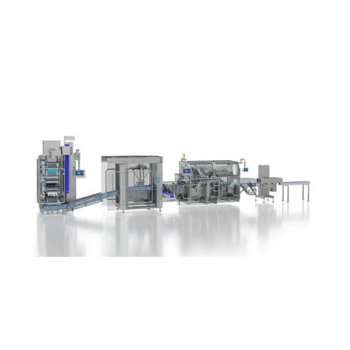 Linea di imballaggio per polveri - SYNTHESIS ALFA FLEXI AR - Universal Pack - per l'industria farmaceutica / per cartoni / in stickpack