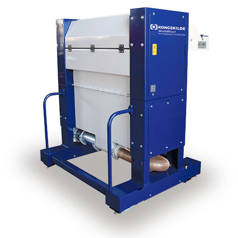 Mulino per rifiuti - MULTIDICER - KONGSKILDE INDUSTRIES - a coltelli / orizzontale / per rifili laterali