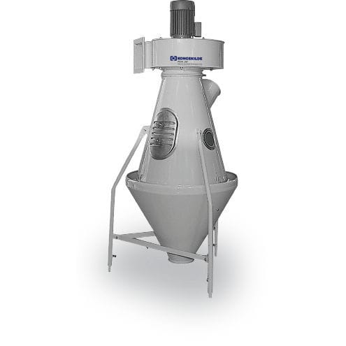 Separatore di particelle - KIA series - KONGSKILDE INDUSTRIES - centrifugo / per l'industria plastica / per materie plastiche