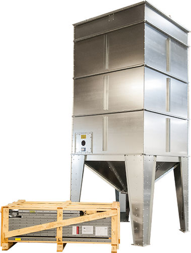 Silo a fondo conico - KONGSKILDE INDUSTRIES - per prodotti sfusi / in acciaio / ad uso industriale