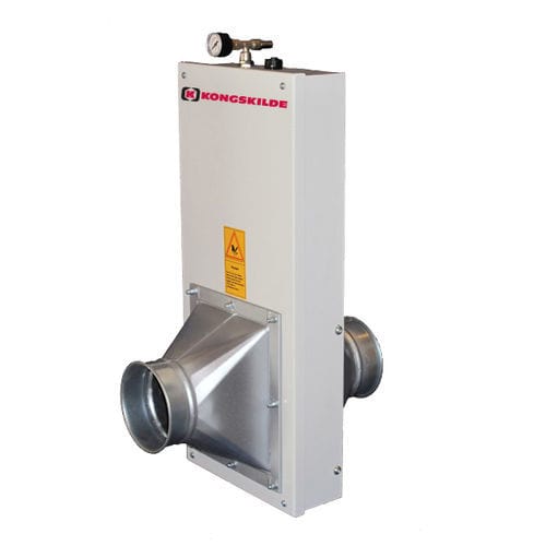 Macchina da taglio con ghigliottina - KPC series - KONGSKILDE INDUSTRIES - con base aspirante