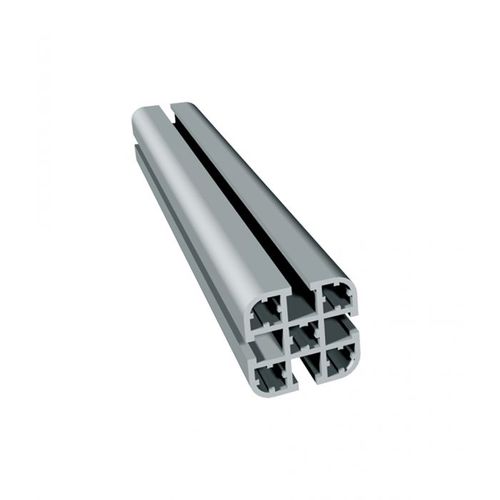 Profilo in alluminio - Lightweight frame profiles PL 40 / PL 80 - isel Germany - con scanalature / piatto / rettangolare