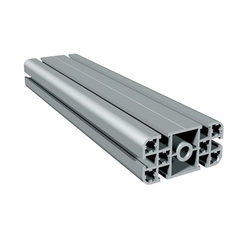 Profilo in alluminio - Lightweight frame profiles PL 40 / PL 80 - isel Germany - con scanalature / piatto / rettangolare