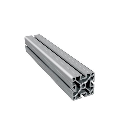 Profilo in alluminio - Rectangular profiles PS 50 / PS 80 - isel Germany - con scanalature / rotondo / per telai