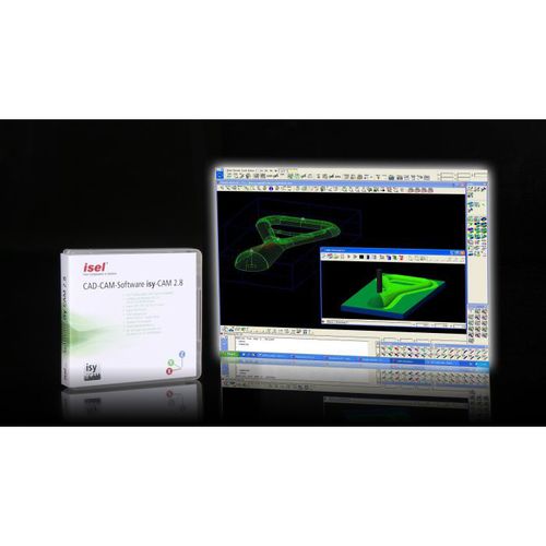 Software di simulazione - isy CAM 2.8 - isel Germany - di regolazione / CAD / CAD CAM