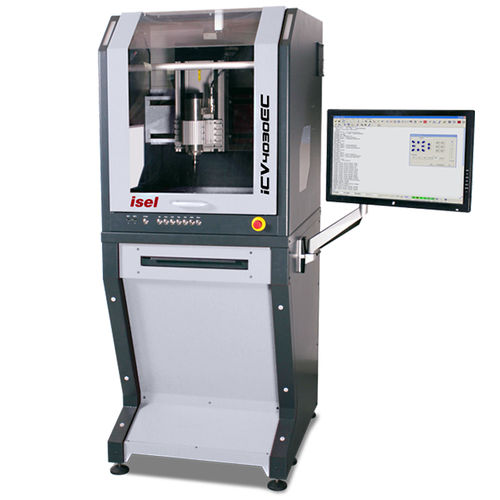 Fresatrice CNC 3 assi - iCV 4030EC - isel Germany - verticale / di taglio / di foratura