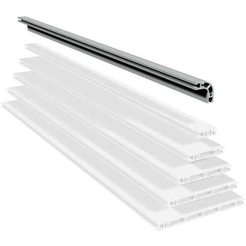 Profilo in alluminio - Panel profiles PP 50 - PP 250 - isel Germany - con scanalature / per telai
