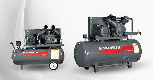 Compressore a pistone - DKT series - DALGAKIRAN KOMPRESOR - d'aria / con motore elettrico / su rotelle