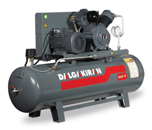 Compressore a pistone - DKKD series - DALGAKIRAN KOMPRESOR - d'aria / con motore elettrico / fisso