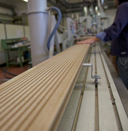 Linea di estrusione monostrato - ICMA San Giorgio - per profilati / per PP / per WPC