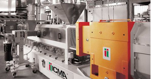 Estrusore bivite co-rotante - ICMA San Giorgio - da compounding / per masterbatch