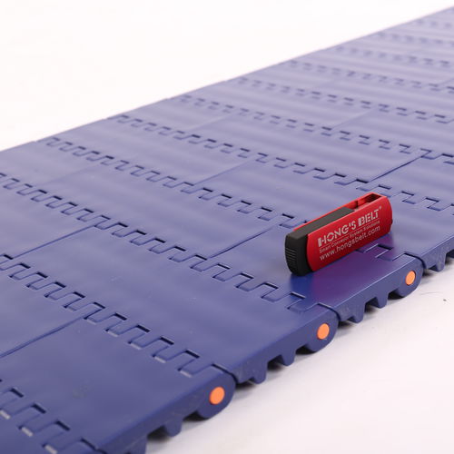 Nastro trasportatore modulare - HS-100A/50.8MM - Huanan Xinhai (Shenzhen) Technology Co.,Ltd. - in plastica / per l'industria agroalimentare / per carne