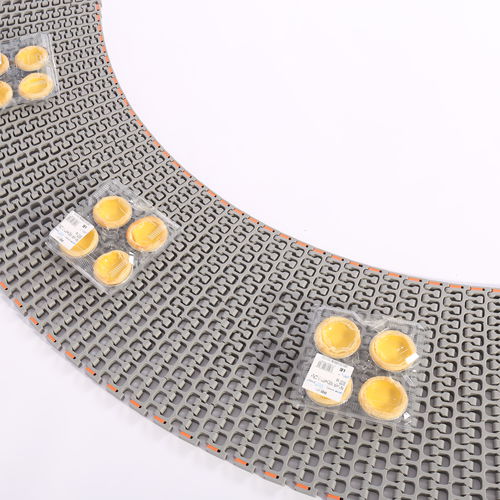 Nastro trasportatore modulare - HS-300B /45mm picth - Huanan Xinhai (Shenzhen) Technology Co.,Ltd. - curvo / in POM / in PP