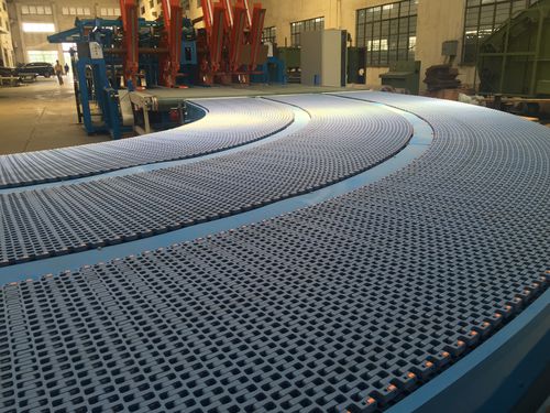 Trasportatore a nastro ondulato - Huanan Xinhai (Shenzhen) Technology Co.,Ltd. - curvo / da trasporto / modulare
