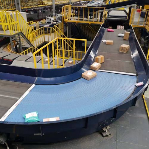 Trasportatore curvo - HS-2000A - Huanan Xinhai (Shenzhen) Technology Co.,Ltd. - modulare / da trasporto / di prodotti sfusi