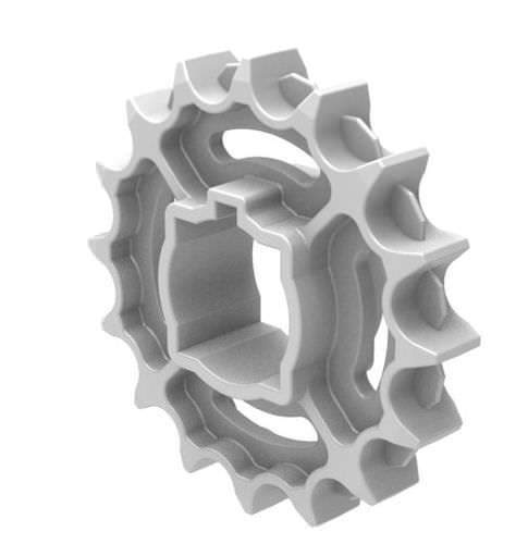 Pignone a dentatura diritta - HS-200 series - Huanan Xinhai (Shenzhen) Technology Co.,Ltd. - con mozzo