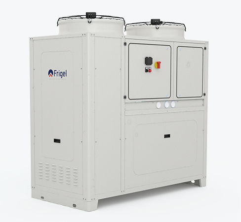Raffreddatore d'aria - MRS - Frigel Firenze SpA - ad uso industriale / da esterno / a compressore a spirale