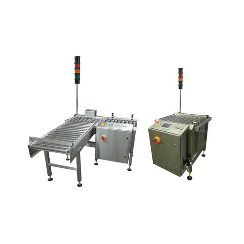 Selezionatrice ponderale di riempimento - Superweigher CW1/CW2 - OK International - per prodotti alimentari surgelati / per frutta / per verdura