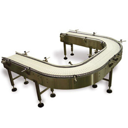 Trasportatore in acciaio inossidabile - M600 Series - OK International - modulare / con catena a pastiglie / orizzontale