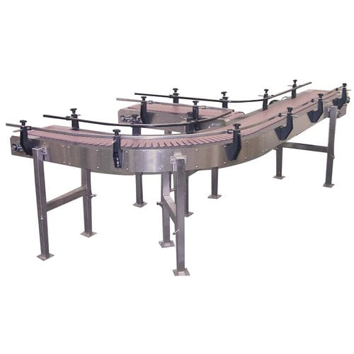 Trasportatore a nastro - M900 Series - OK International - curvo / dritto / da trasporto