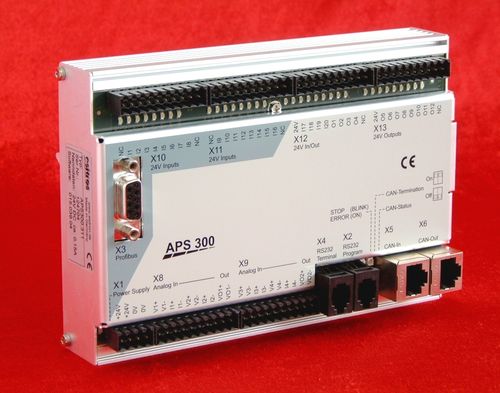 PLC su guida DIN - APS 300 - esitron-electronic - compatto / ingressi analogici / ingressi digitali
