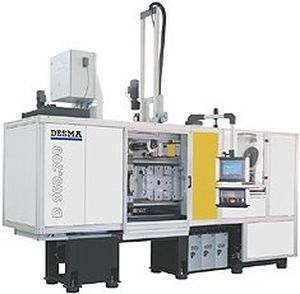 Pressa ad iniezione orizzontale - D 969.300 Z - DESMA Elastomertechnik - idraulica / per elastomeri / per HTV