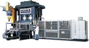 Pressa ad iniezione orizzontale - 968 series - DESMA Elastomertechnik - idraulica