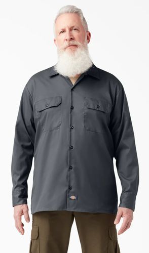 Camicia da lavoro - DICKIES - in poliestere / in cotone / per uomo