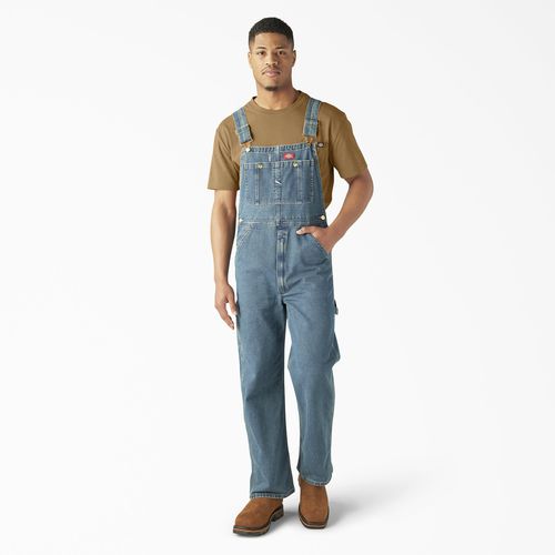 Tuta da lavoro con bretelle da lavoro - DICKIES - in cotone / in denim / per uomo