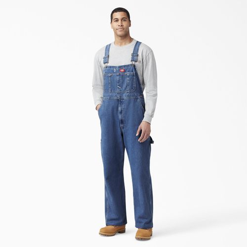 Tuta da lavoro con bretelle da lavoro - DICKIES - in cotone / in denim / per uomo