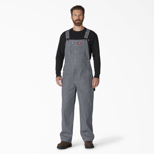 Tuta da lavoro con bretelle da lavoro - DICKIES - in cotone / per uomo / bianco