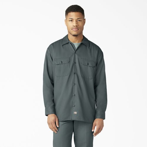 Camicia da lavoro - DICKIES - in poliestere / in cotone / per uomo