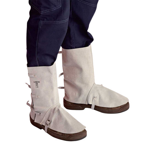 Soprascarpa ignifugo - GCH - LEBON - in pelle / per saldatura / unisex