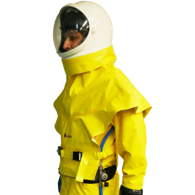 Tuta da lavoro - ALKYLATION  - MATISEC - di protezione chimica / unisex / gialla