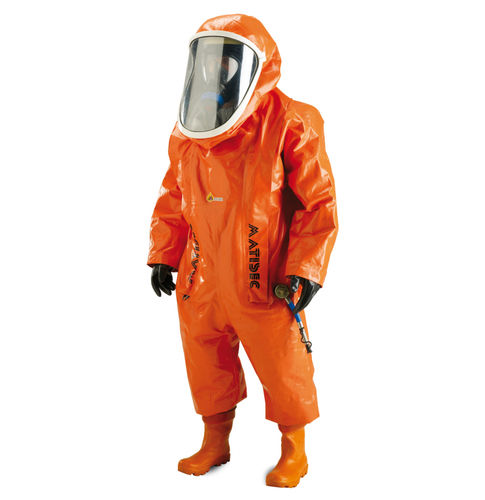 Tuta da lavoro - KI GV  - MATISEC - di protezione chimica / unisex / arancione