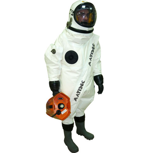 Tuta da lavoro - ERGOLIER  - MATISEC - di protezione chimica / unisex / arancione