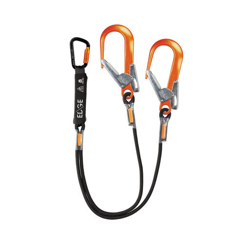 Cordino con assorbitore di energia a corda - ABS'O® EDGE Y - NEOFEU - doppio / con assorbitore di chock