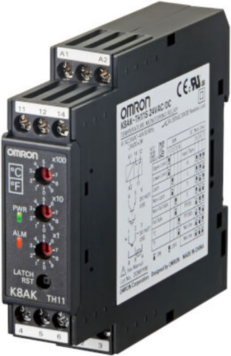 Controllore di temperatura a LED - K8AK-TH series - Omron Electronics GmbH - senza monitor / single loop / multi-loop