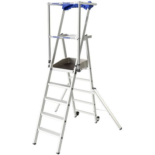 Scala da appoggio in alluminio - RAPTOR - TUBESCA - a piattaforma