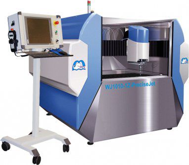 Macchina da taglio a getto d'acqua abrasivo - Precise Jet - PTV spol. sr.o. - per metallo / per lamiere / CNC
