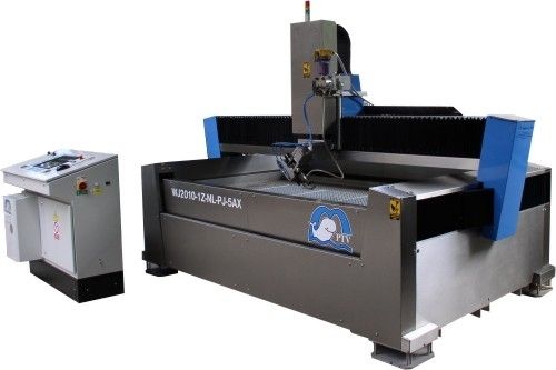 Macchina da taglio a getto d'acqua - New Line  - PTV spol. sr.o. - per acciaio inossidabile / CNC / compatta