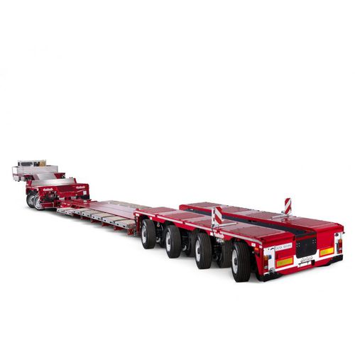 Semirimorchio gooseneck - Interdolly  - NOOTEBOOM - extra ribassato / per attrezzatura industriale / a 3 assi