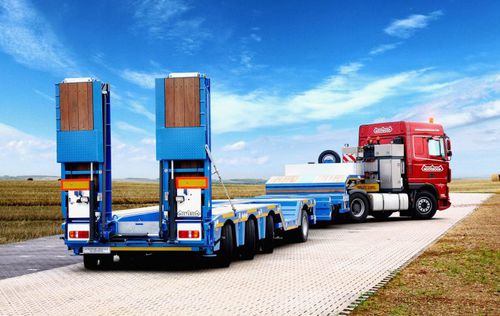 Semirimorchio porta-attrezzi - MCO - NOOTEBOOM - gooseneck / autotracciante / extra ribassato