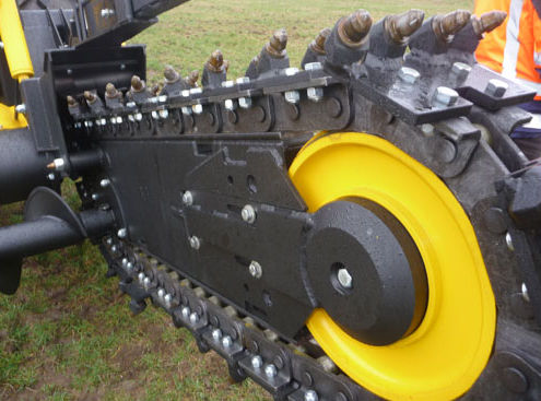 Trencher a catena - AFT100  - AFT TRENCHERS LIMITED - montato su trattore / per trattore / di ingegneria civile