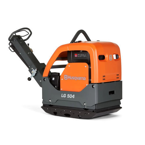 Piastra vibrante fissa - LG 504 - Husqvarna - reversibile / monodirezionale / compattatrice