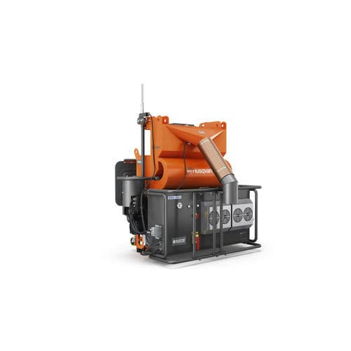Granigliatrice per metallo - Blastrac EBE 900V - Husqvarna - per cisterna / per tubi / verticale