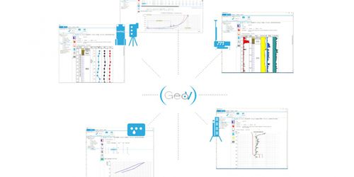 Software di analisi di dati - GEOVISION® - APAGEO - di acquisizione dati / per test / di calcolo